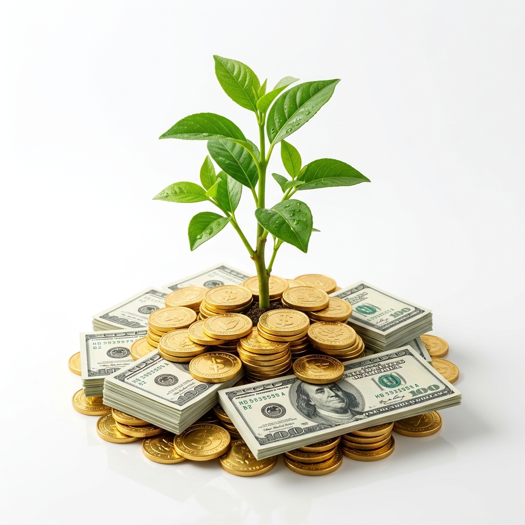Compound interest growth